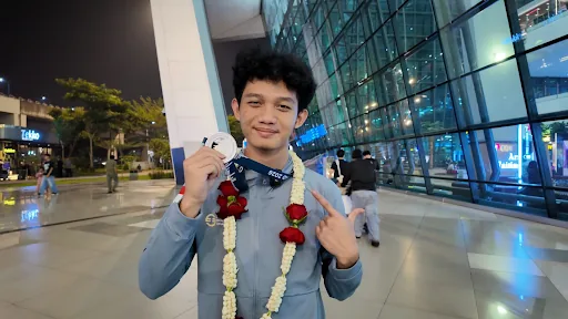 Muhammad Rafi Qsan - Silver Medal IEO 2026
